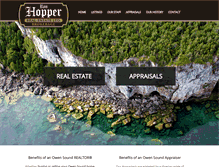 Tablet Screenshot of hopperrealestate.ca